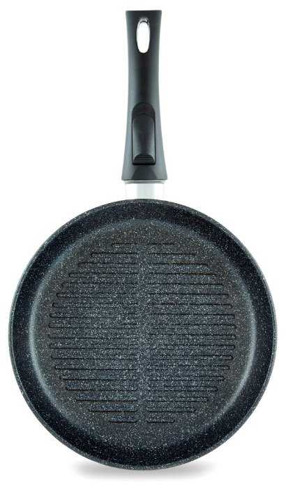 Сковорода-гриль НЕВА МЕТАЛЛ ПОСУДА Байкал 254426 26 см фотография 1