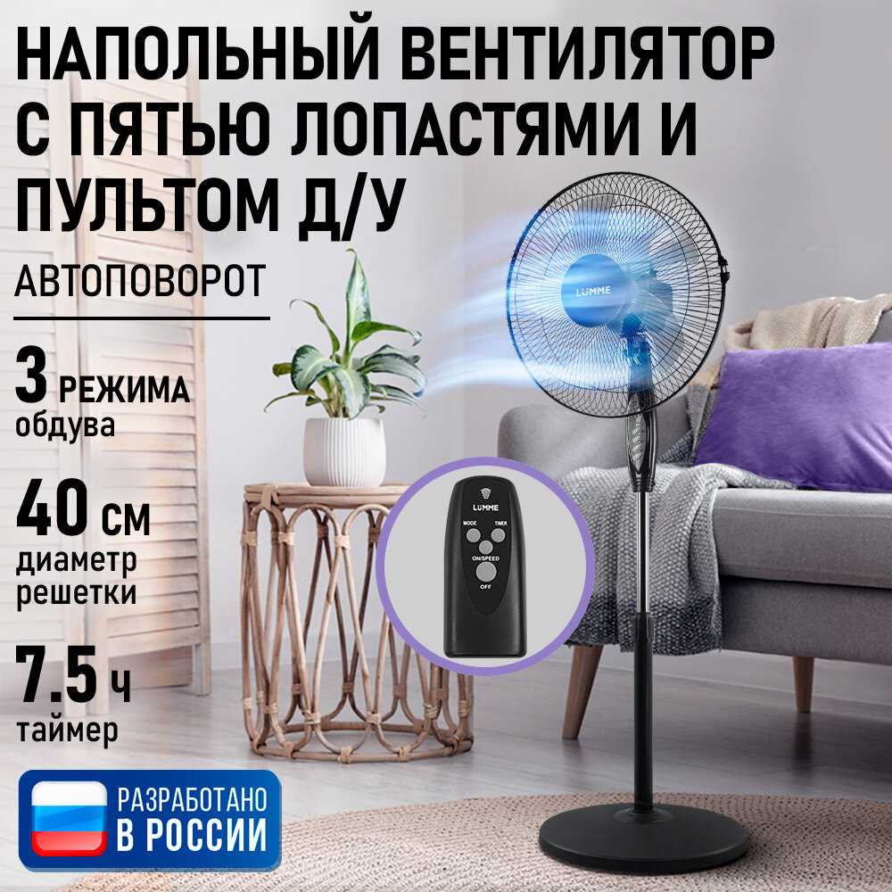 Вентилятор LUMME LU-FN110B фотография 12