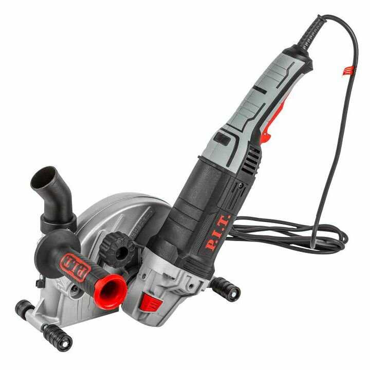 Штроборез P.I.T. PWC150-C (150мм, 1700Вт, 8000об/мин, глубина штроб. 35мм, ширина штроб. 30мм) фотография 4