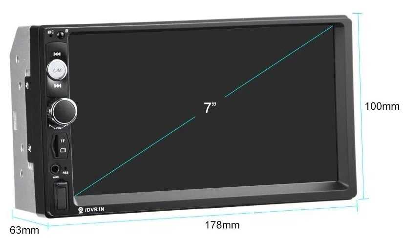 Автомагнитола Car Audio Russia 2DIN фотография 7