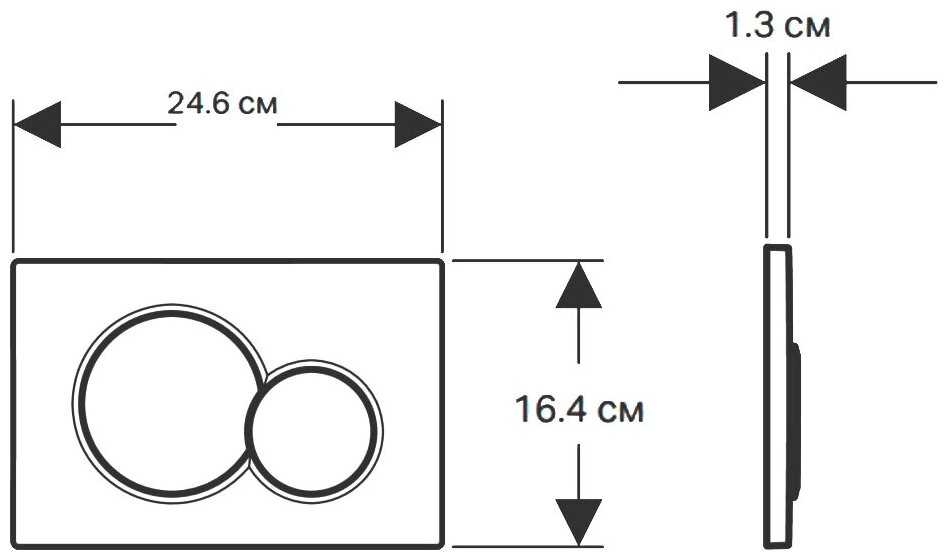 Кнопка смыва GEBERIT Sigma 01 (115.770. JQ.5) фотография 11