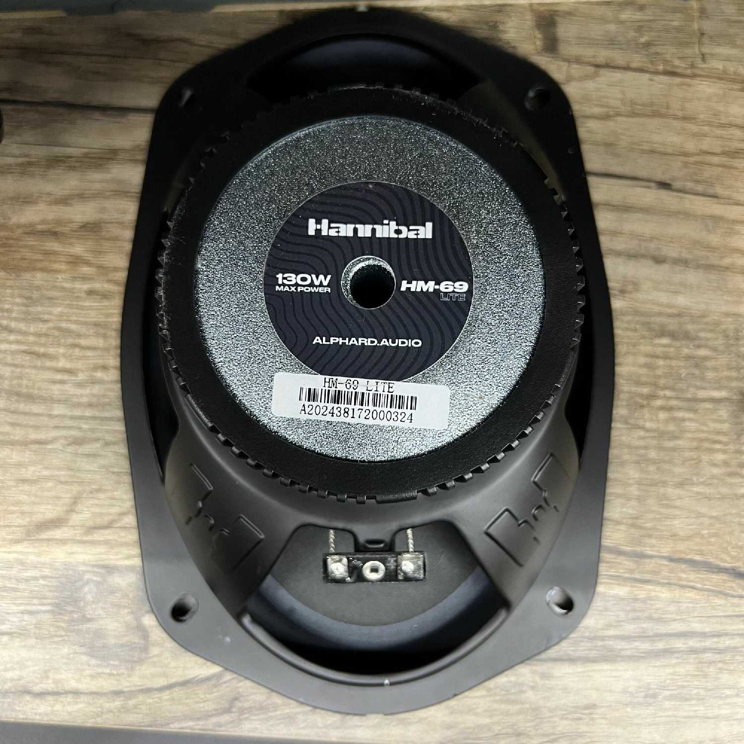 Колонки автомобильные Alphard Hannibal HM-69 Lite (овалы 6х9