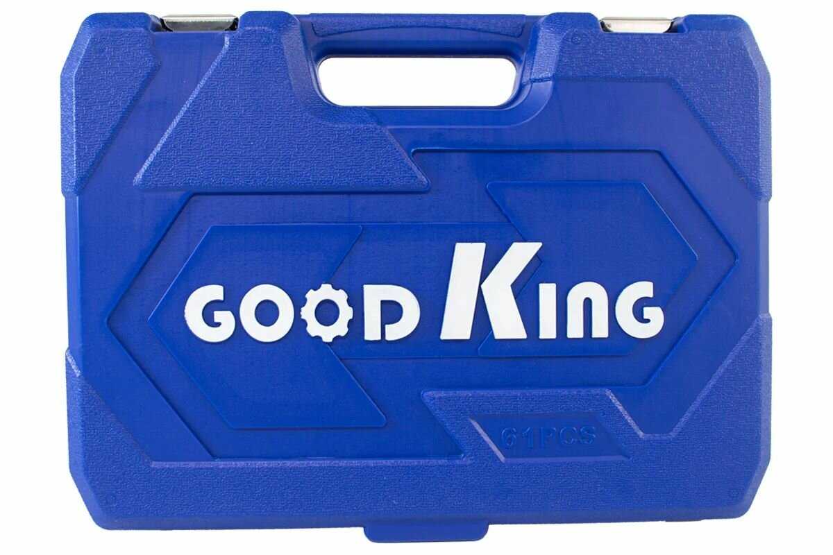 Набор инструментов GOODKING M-10061 [1/2-дюймовая трещотка на 72 зубца]. фотография 1