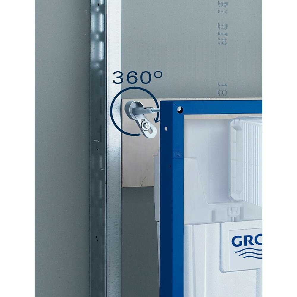 Инсталляция Grohe Solido 38811000 + унитаз Bloomix Trend 1203 безободковый с сиденьем фотография 5
