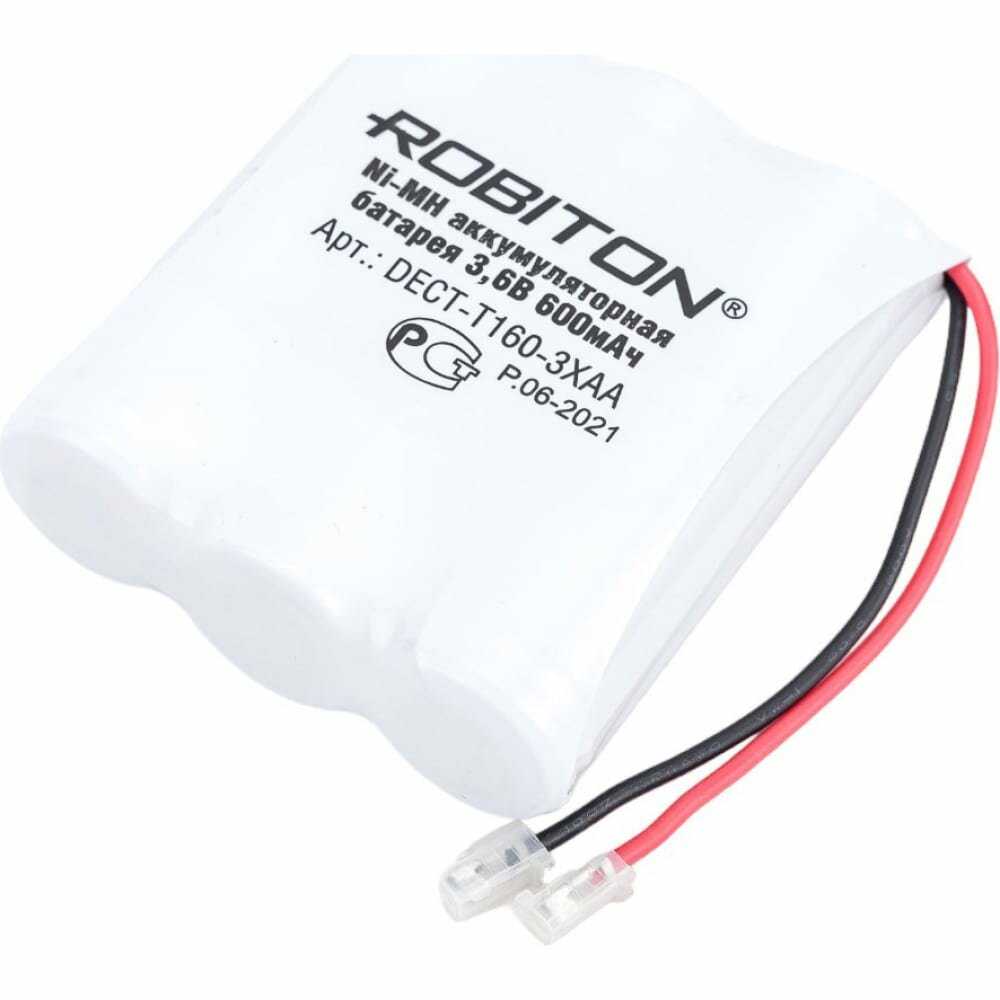 Ni-MH аккумуляторная батарея ROBITON DECT-T314-3X2/3AAA фотография 7