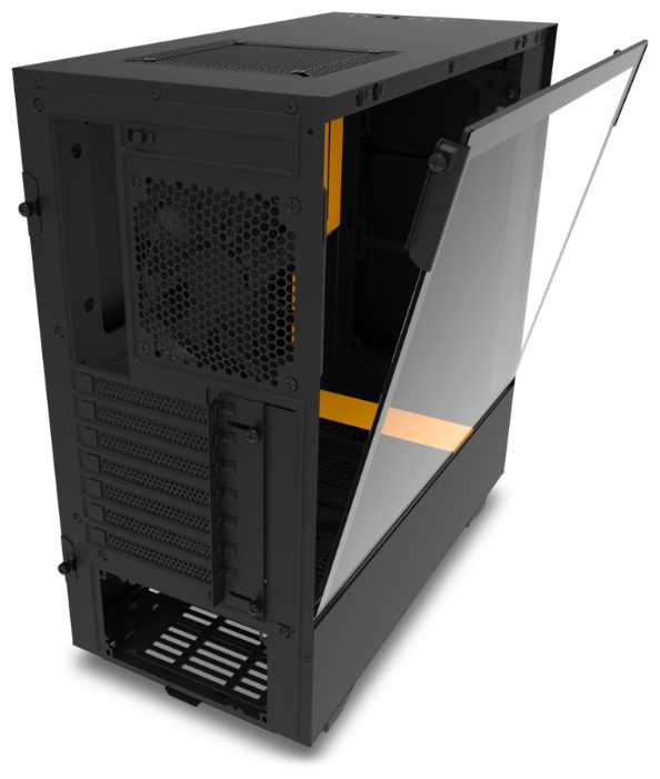 Компьютерный корпус NZXT H500 Black Overwatch Edition фотография 10