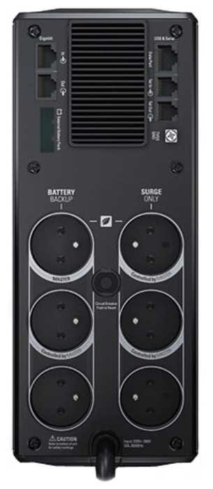 Интерактивный ИБП APC by Schneider Electric Back-UPS Pro BR1500G-RS фотография 1