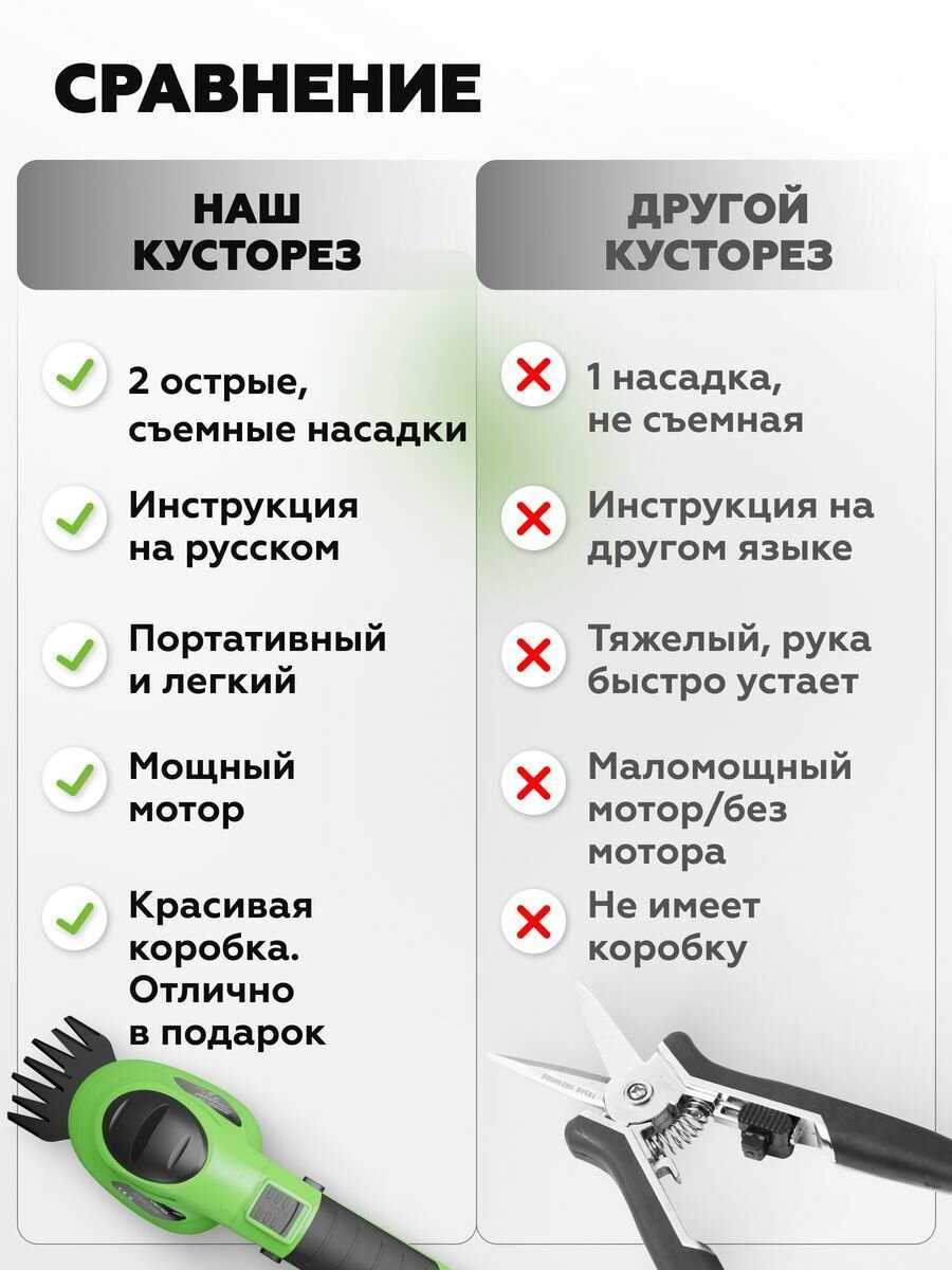 Триммер садовый аккумуляторный фотография 6