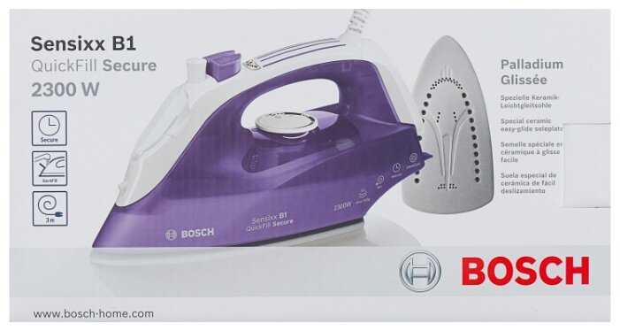 Утюг Bosch TDA 2680 фотография 8