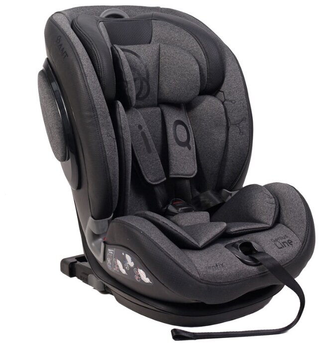 Автокресло группа 1/2/3 (9-36 кг) RANT IQ isofix Genius Line фотография 7