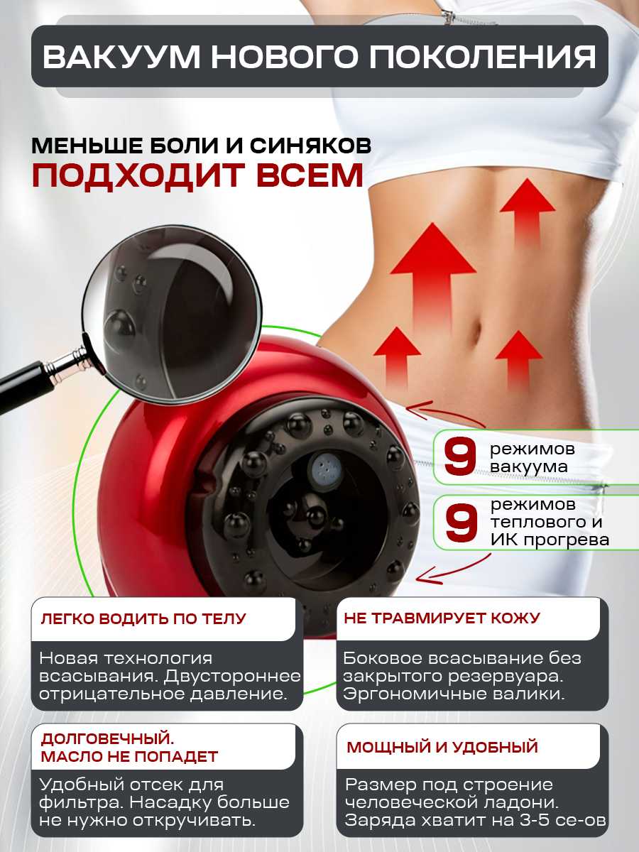 Вакуумный массажер Bromex PRO фотография 1