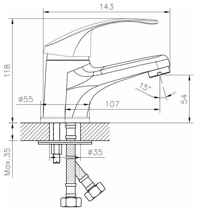 Смеситель Decoroom DR71011 фотография 1