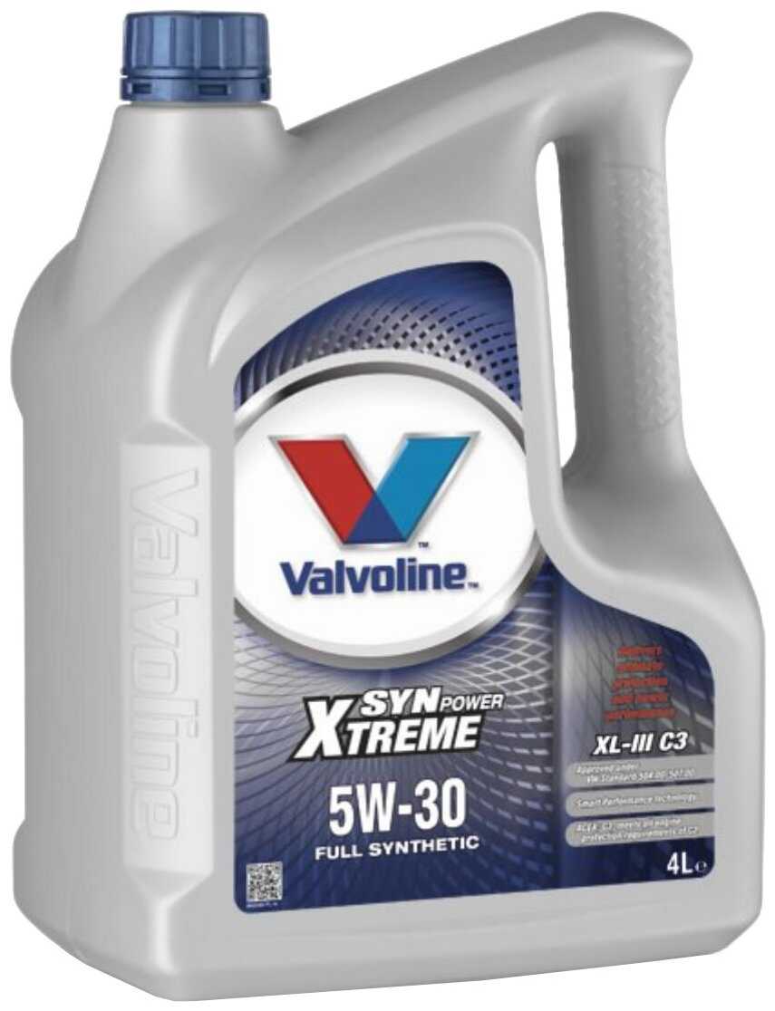 Синтетическое моторное масло VALVOLINE SynPower Xtreme XL-III C3 5W-30 фотография 4