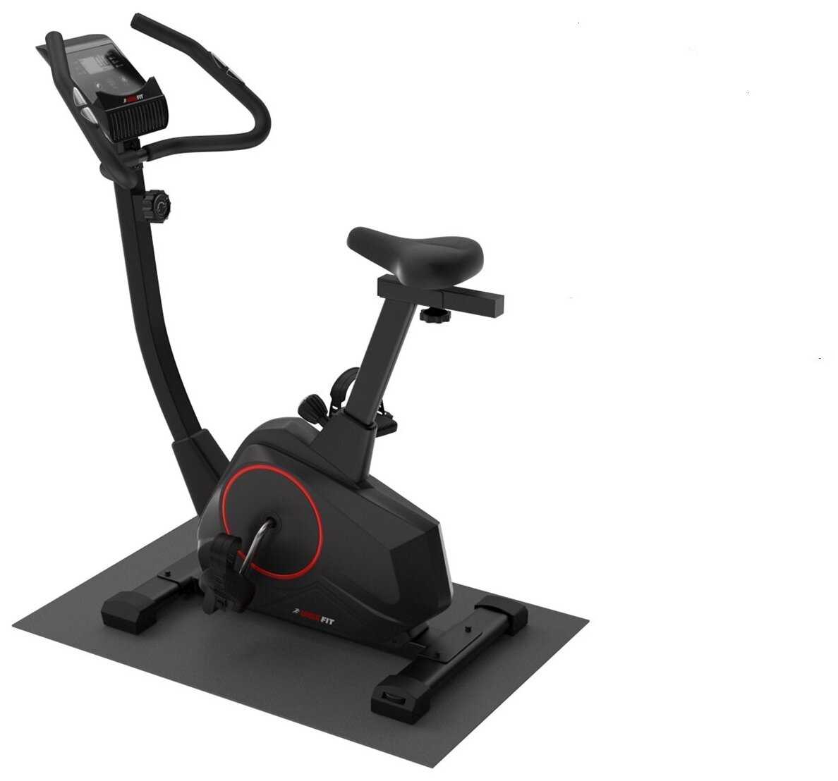 Вертикальный велотренажер UnixFit BL-390 + набор для фитнеса фотография 4