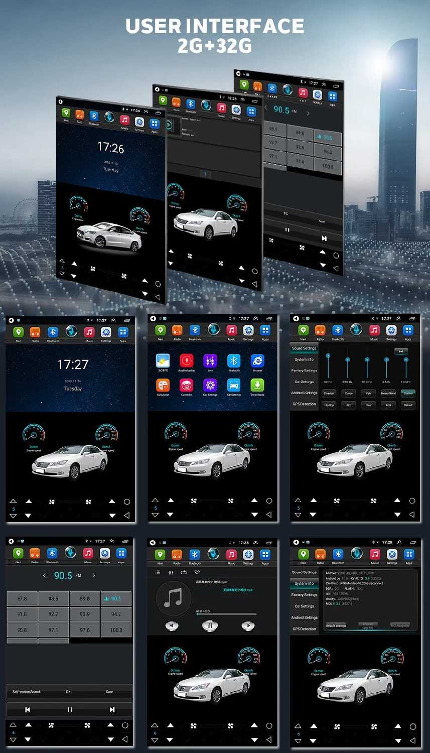 Мультимедийный видеоплеер Tesla Android 13 (Fiber BOX) фотография 11