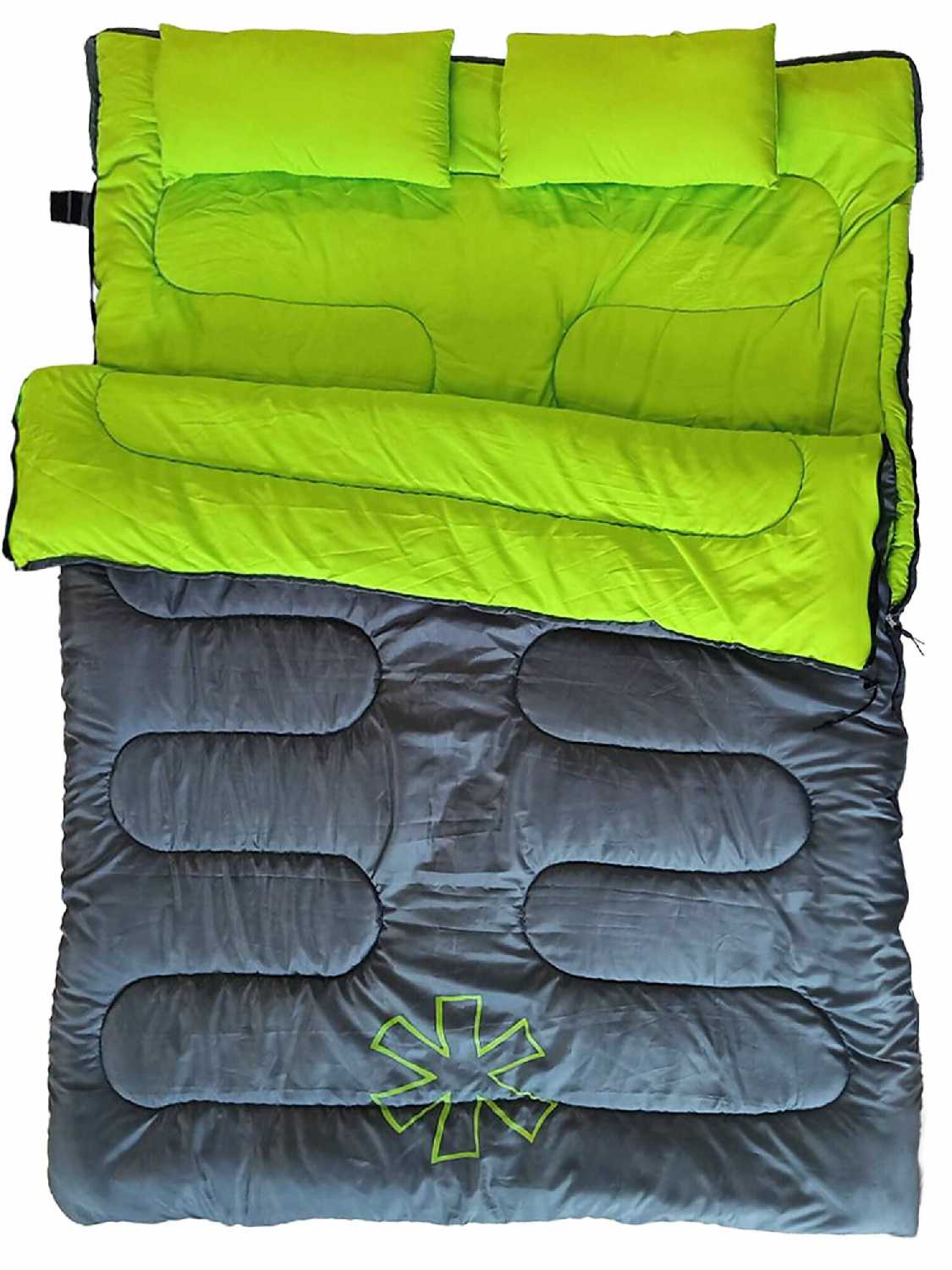 Мешок-одеяло спальный Norfin ALPINE COMFORT DOUBLE 250 фотография 2