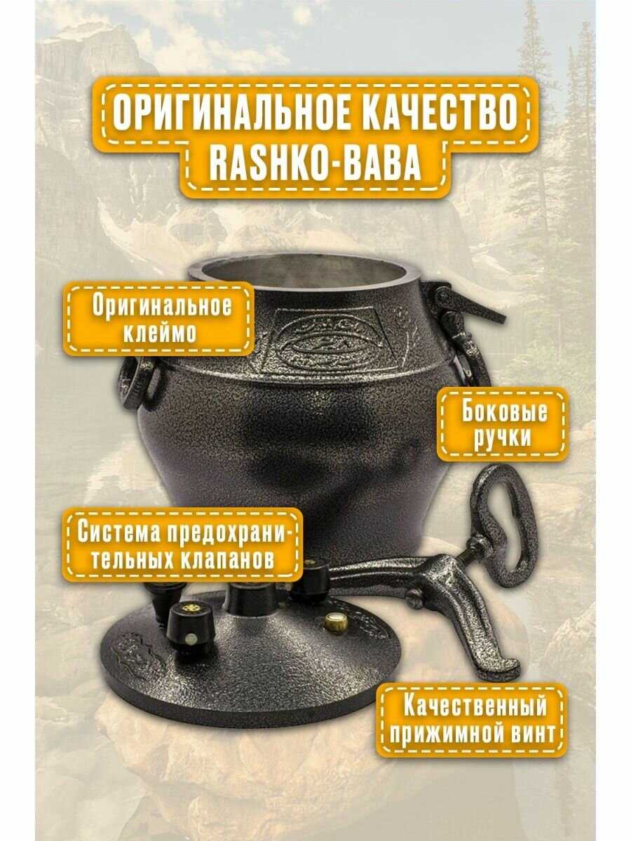 Казан алюминиевый Шафран Афганский двухцветный фотография 23