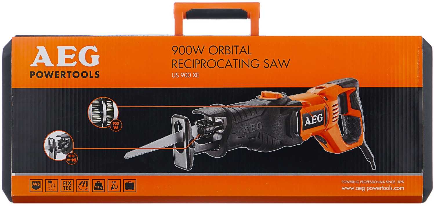 Пила AEG US 900 XE фотография 2