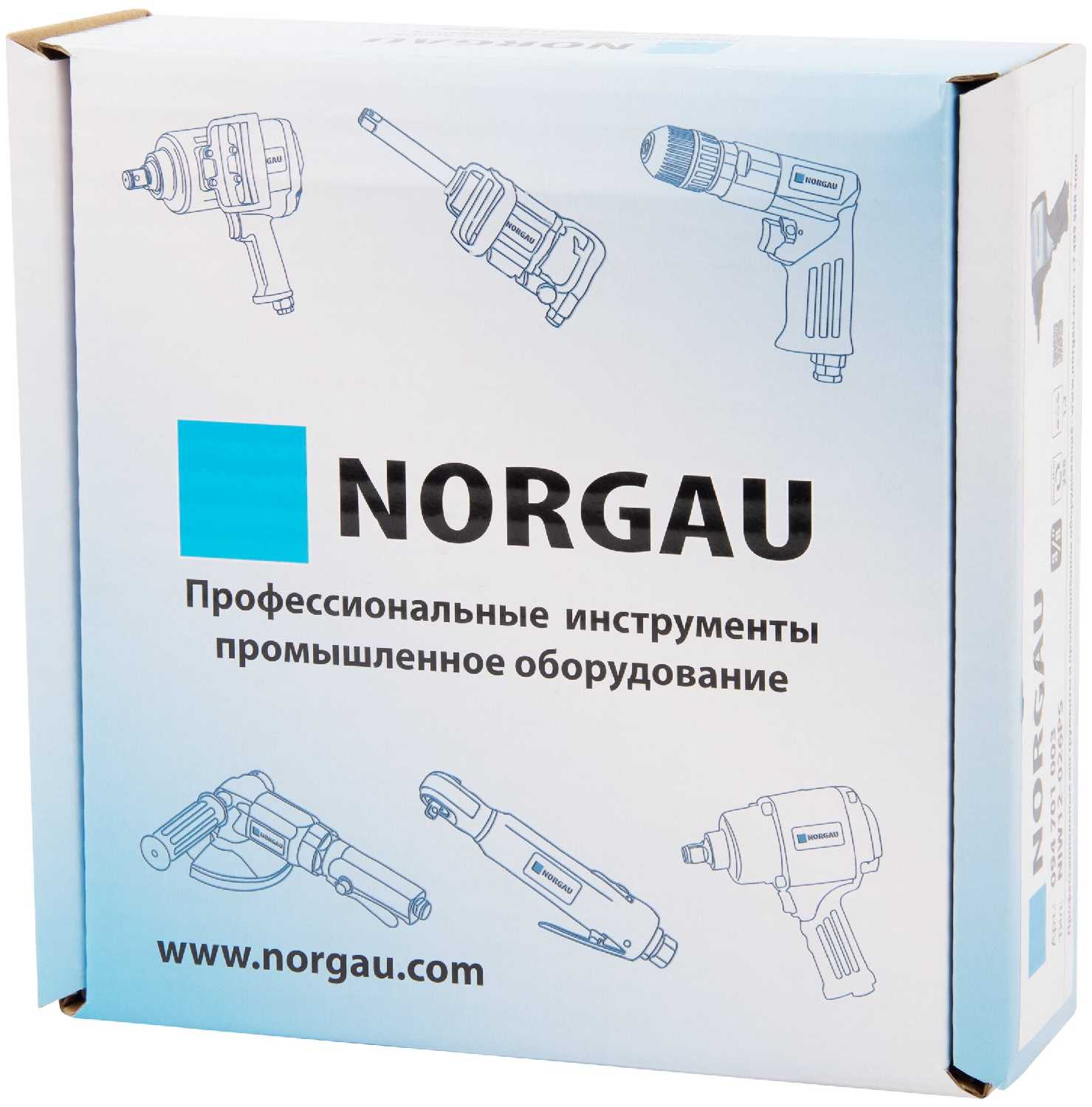 Ударный пневматический гайковерт NORGAU Industrial под квадрат 3/8