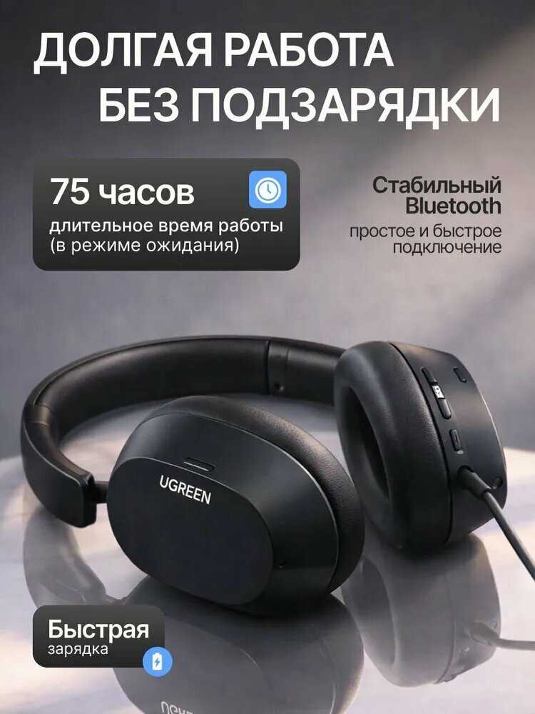 Беспроводные наушники UGreen HiTune Max 5C фотография 7