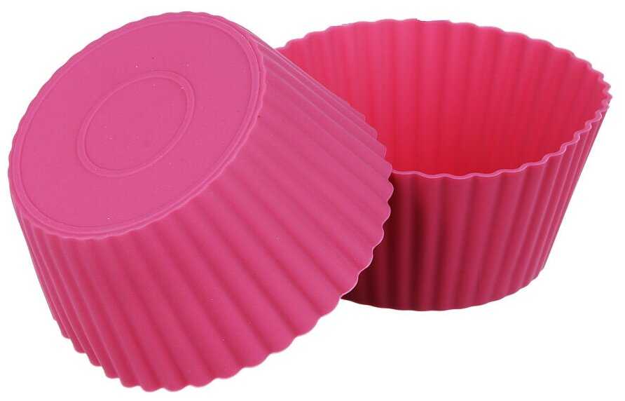 Набор форм для выпечки кексов SATOSHI алион 6ШТ, 9,5X4,4СМ, силикон фотография 3