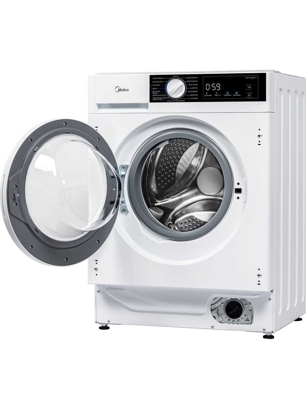 Встраиваемая стиральная машина Midea MFA06W80B/W фотография 3