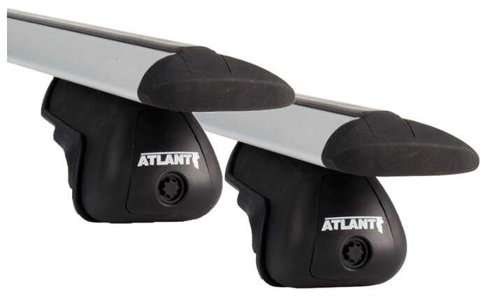 Багажник на крышу Atlant, 8824+8810, крыловидные дуги 1,26м на Опель Антара 2007-2017, арт:21220-17 фотография 1