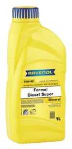 Минеральное моторное масло RAVENOL Formel Diesel Super SAE 15W-40