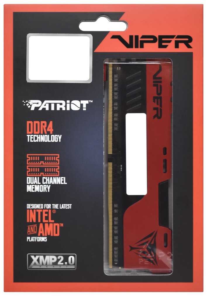 Оперативная память Patriot Memory VIPER ELITE II 32 ГБ DDR4 DIMM CL16 фотография 8