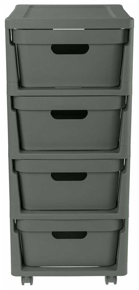 袣袨袦袨袛 袧袗 袣袨袥袝小袗啸 LUXE, 4 携些袠袣袗, 300褏385褏690 袦袦 (小械褉褘泄) 褎芯褌芯谐褉邪褎懈褟 2