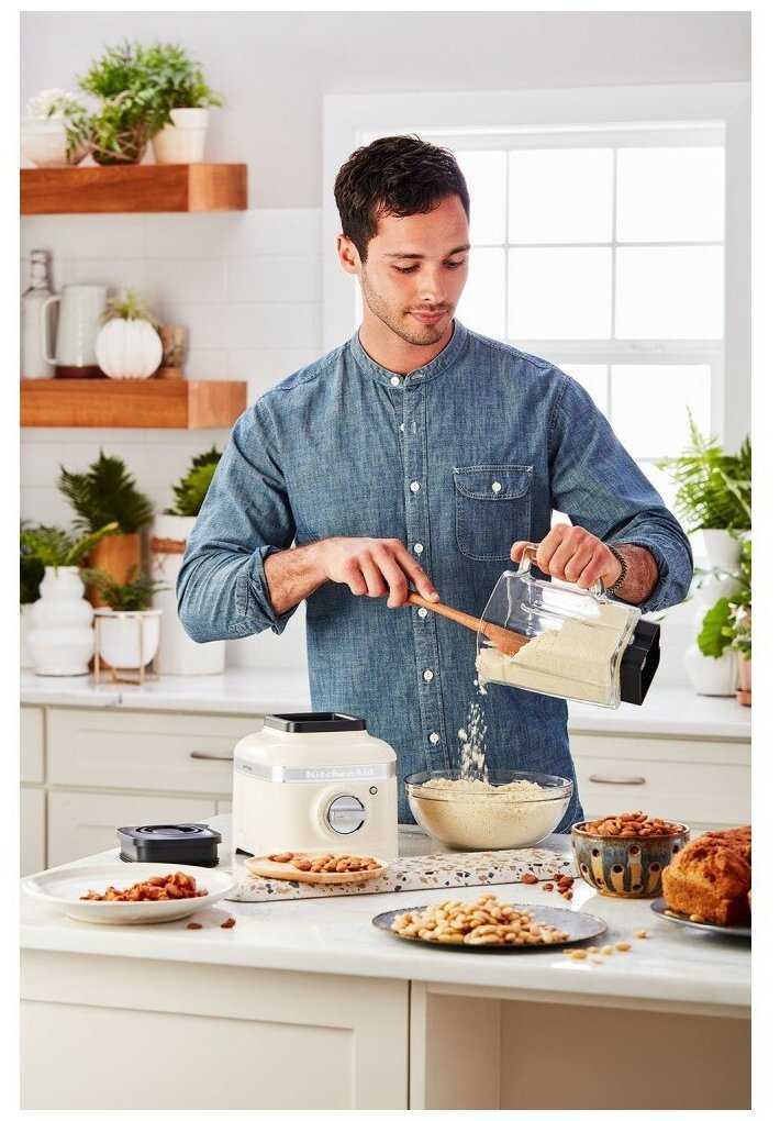 Блендер KitchenAid ARTISAN K400, матовый кремовый, 5KSB4026EMH фотография 6