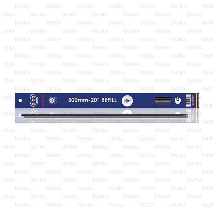 Лента стеклоочистителя ALCA Refill Single Edge 24