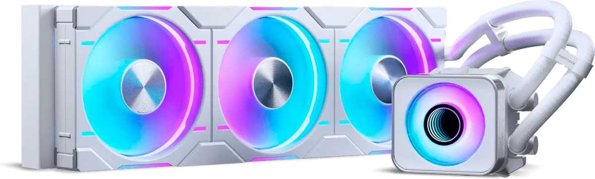 СВО для процессора Phanteks Glacier One 360D30 X2 [PH-GO360D30_DWT02] фотография 2