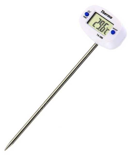 Термометр электронный белый ТА 288 (4 см) фотография 1