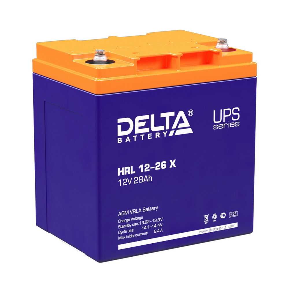 Аккумулятор Delta HRL 12-26 X фотография 1