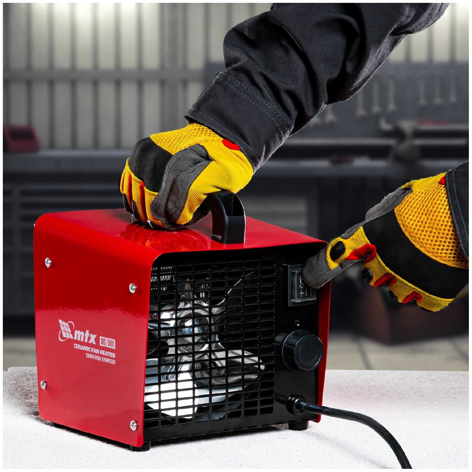 Электрическая тепловая пушка MTX SHCL-3000 фотография 16