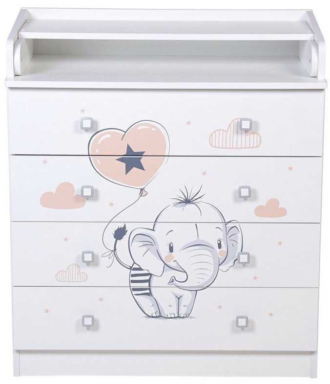 Пеленальный комод Фея Слоник (1580) фотография 2