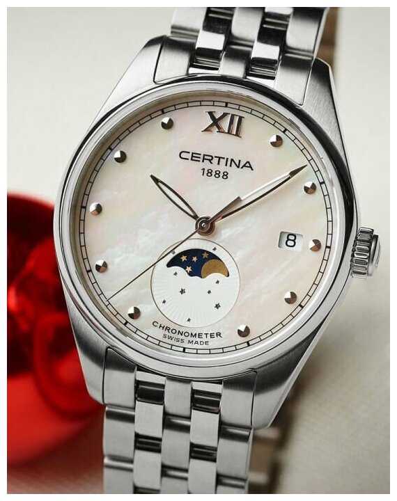 Наручные часы Certina DS-8 Lady Moon Phase C033.257.11.118.00 фотография 2