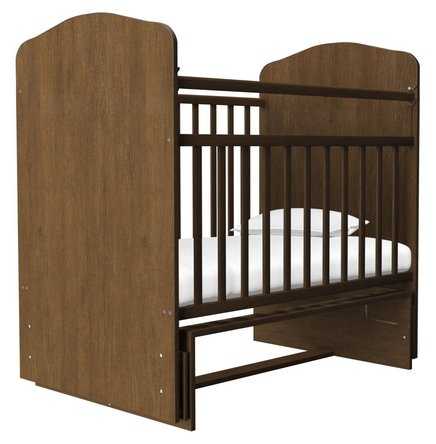 Кроватка Агат Золушка-10, классическая, поперечный маятник фотография 1