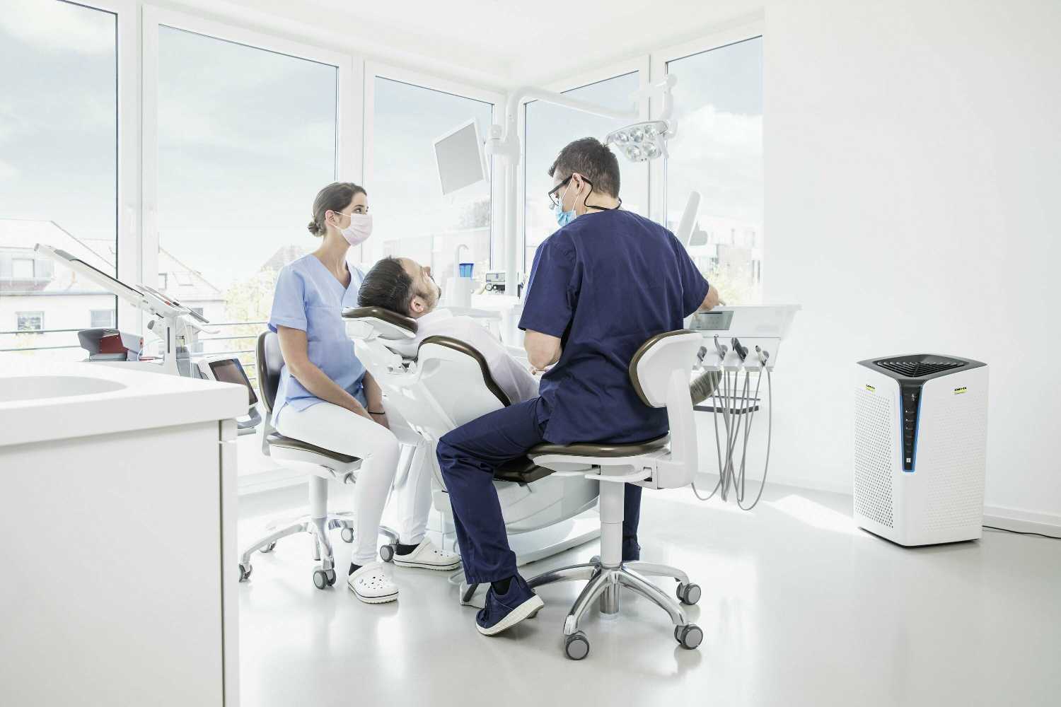 Очиститель воздуха KARCHER AF 100 (H13) фотография 12