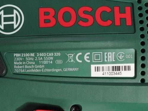 Перфоратор BOSCH PBH 2100 RE фотография 18