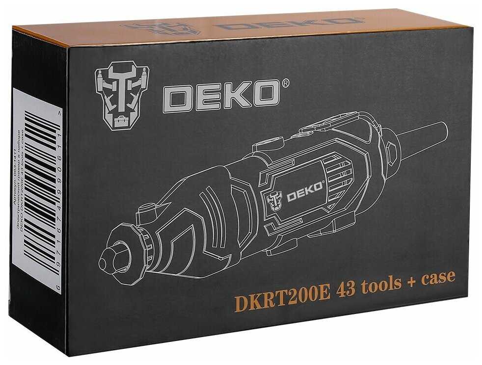 Гравер DEKO DKRT200E (063-1411) фотография 6