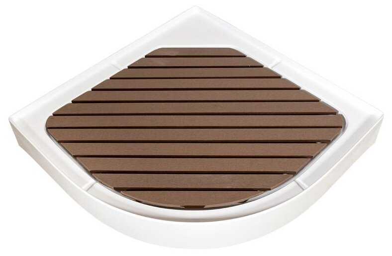 Душевая кабина Deto D01S с подсветкой низкий поддон 100см*100см фотография 16