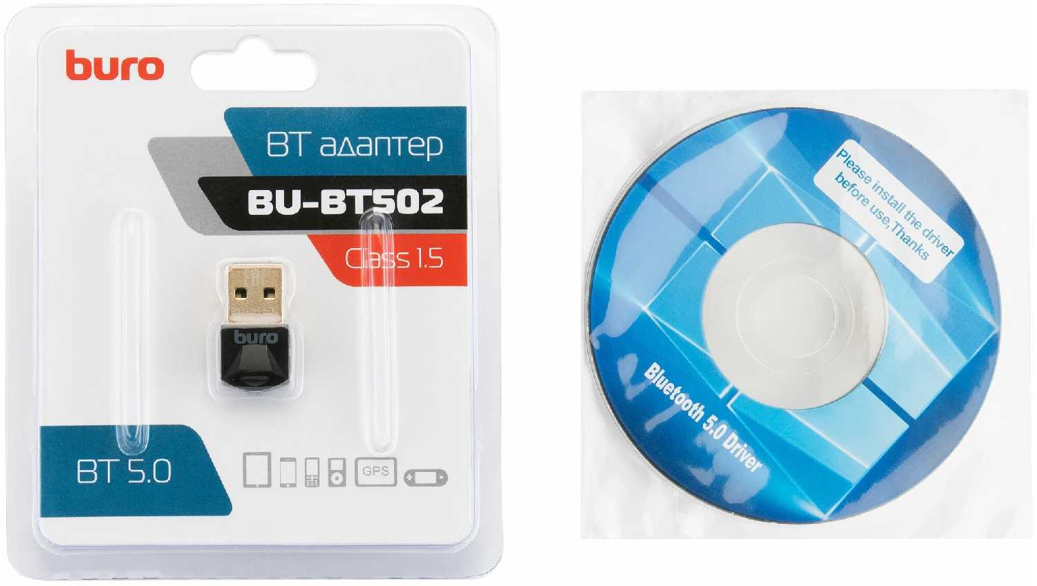 Адаптер Bluetooth Buro BU-BT502 фотография 6