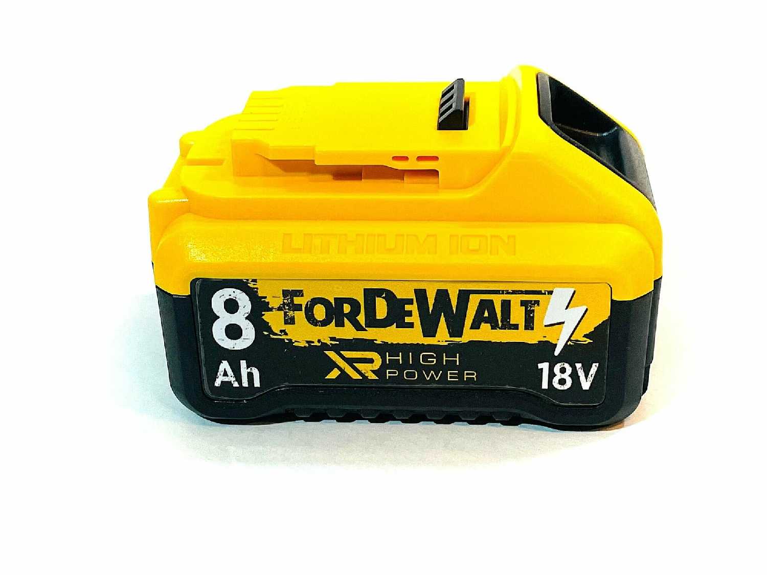Аккумулятор для Dewalt 18V 8Ah фотография 6