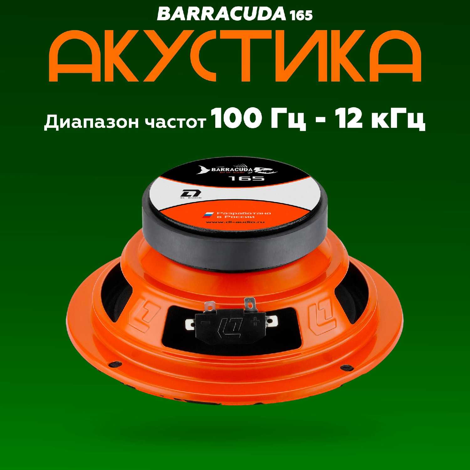 Эстрадная акустика DL Audio Barracuda 165 фотография 1