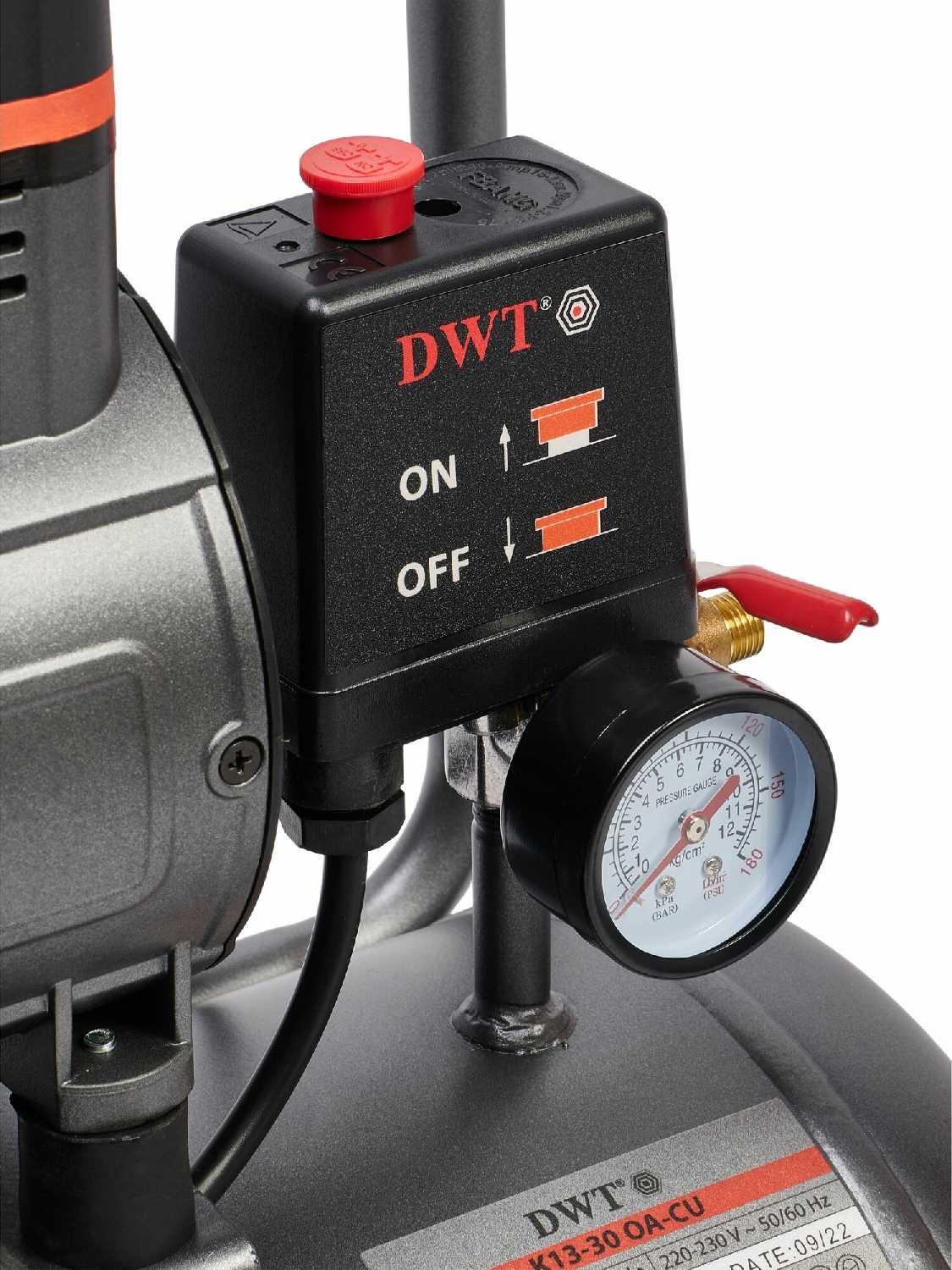 Безмасляный компрессор DWT K13-30 OA-CU фотография 10