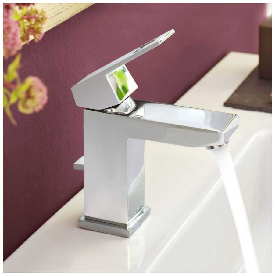 Смеситель для ванны Grohe Eurocube 23445000, рычажный фотография 3