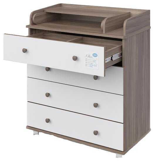 Пеленальный комод Атон Мебель Oliver ЛДСП фотография 3