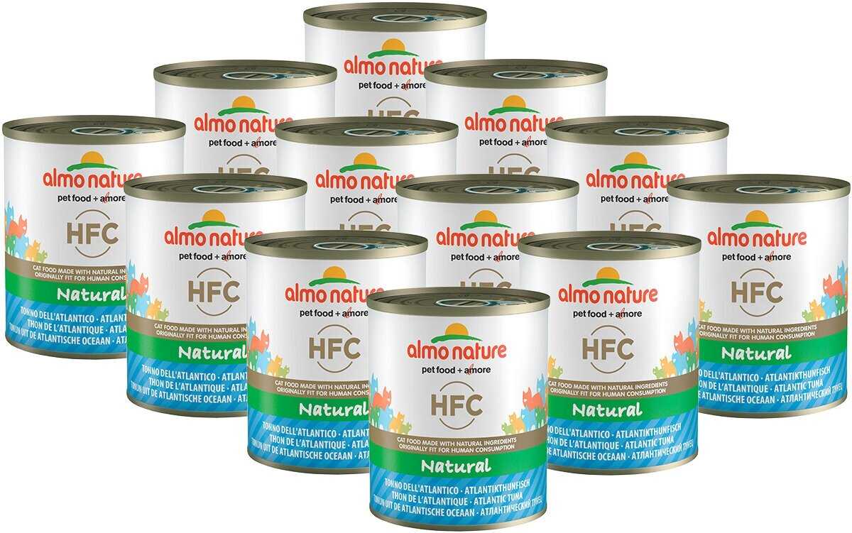 Корм для кошек Almo Nature Classic HFC (c атлантическим тунцом) фотография 16